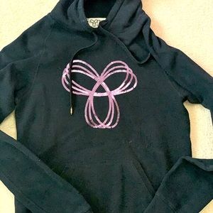 TNA sportswear black hoodie